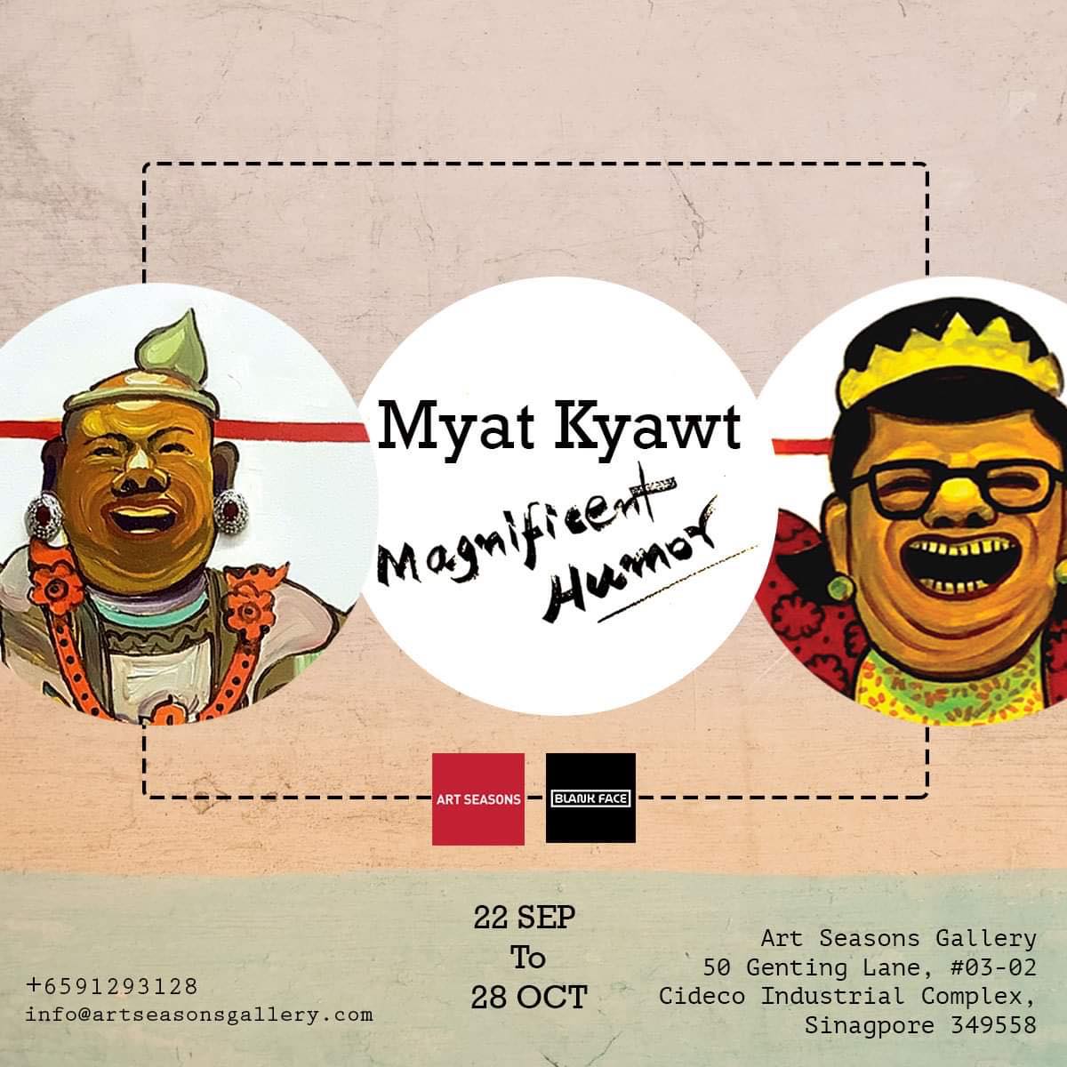 Myat Kyawt Magnificent Humor Event